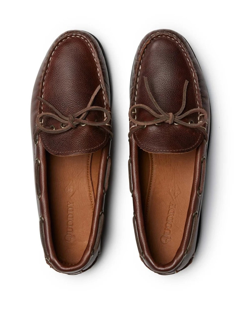 NEW IN BOX Quoddy Men’s Canoe Shoe: Brown Pebble